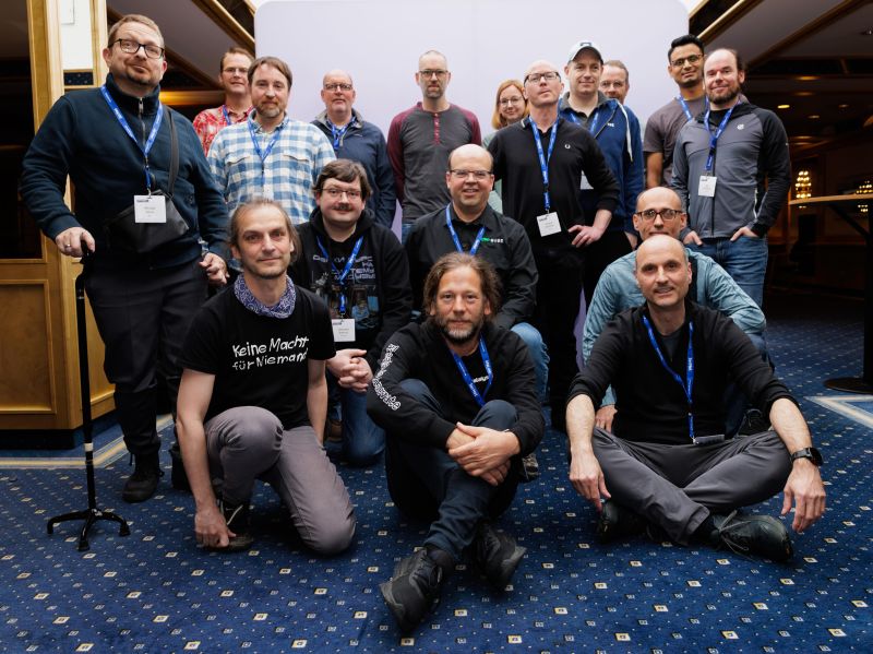 Members of the Samba Team gathered at SambaXP 2026