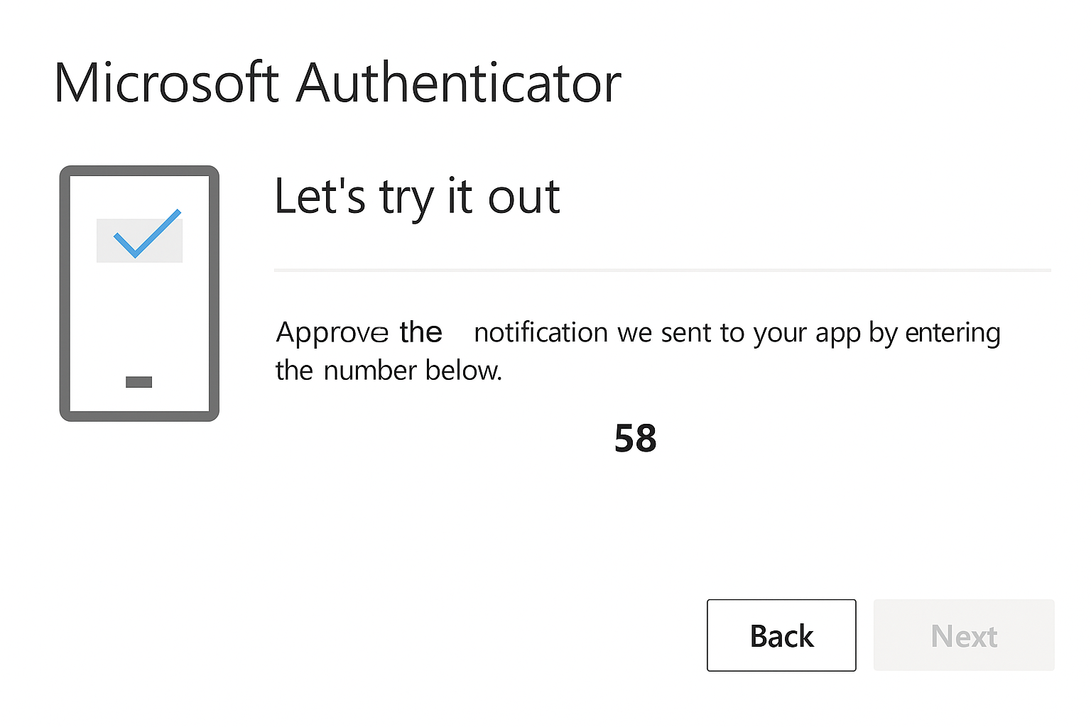 MS Authenticator Entropy